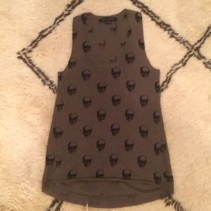 Skull Cashmere skull top